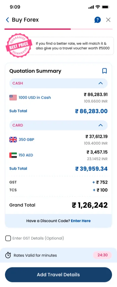 Every rupee before you pay